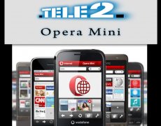 Безлимитная Opera Mini от Теле2