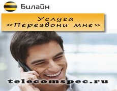 Как отправить запрос перезвонить на Билайн