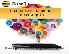 Подписки на Билайне Видеомир 18
