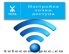 Настойка точки доступа Yota