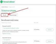 Отключение платных услуг на Мегафоне